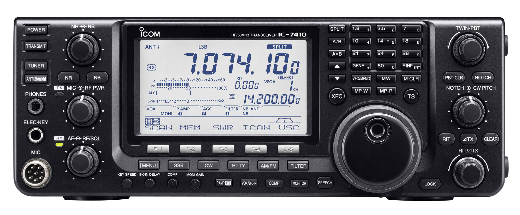 IC-7410 HF-50MHz Transceiver